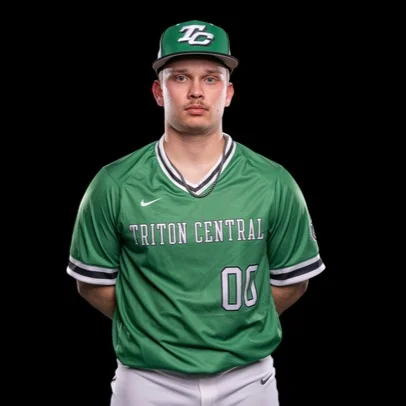 Henry Smith in his Triton Central baseball uniform